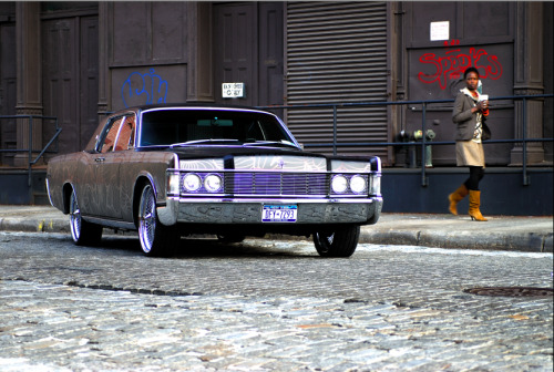 From The CCC FilesOur 1967 Lincoln Continental fully tattooed and sitting 