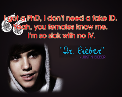 justin bieber puberty. #39;Dr. Bieber#39; - Justin Bieber