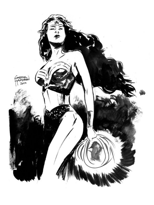 Wonder Woman Sketch Artist Gabriel Hardman Wonder Woman Sketch