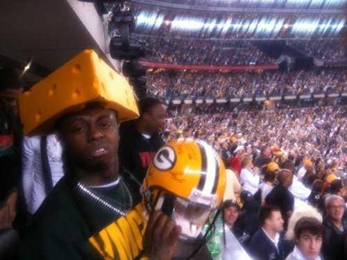 Tags: lil wayne, packers, green bay packers, super bowl, what a