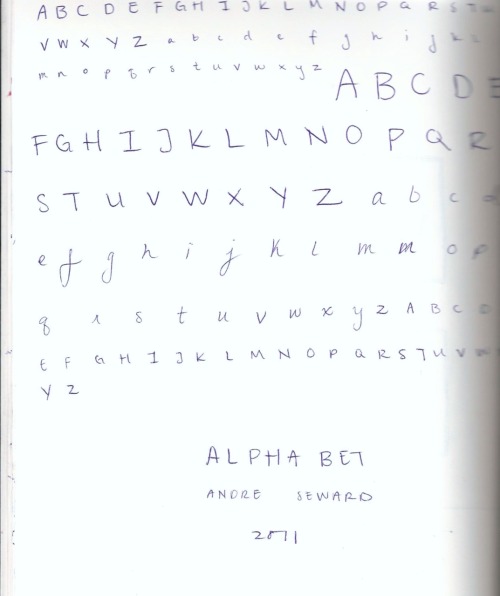 different styles of writing alphabet. i love the alphabet,