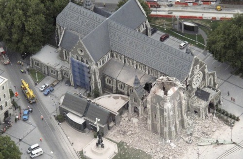 christchurch earthquake in new zealand. Christchurch earthquake