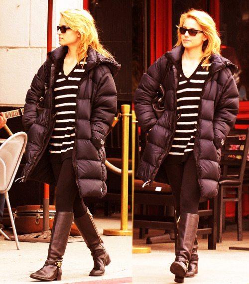 dianna agron glee 2011. Dianna Agron out and about in