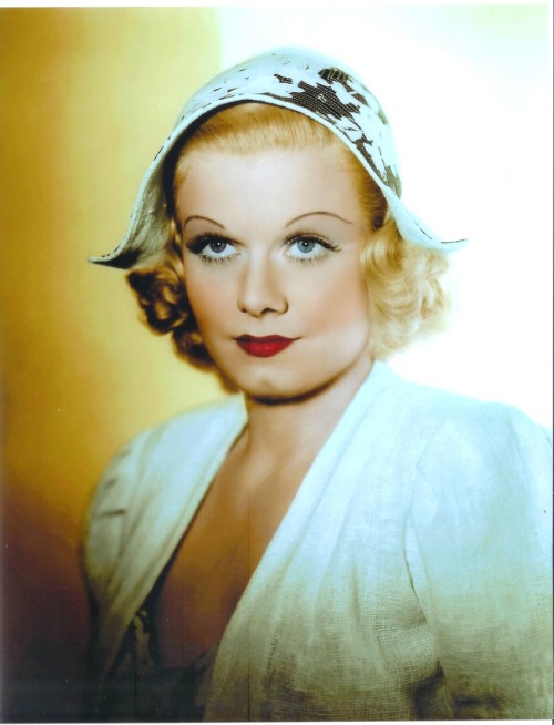 Jean Harlow Had Harlow lived long enough to be photographed in color I 
