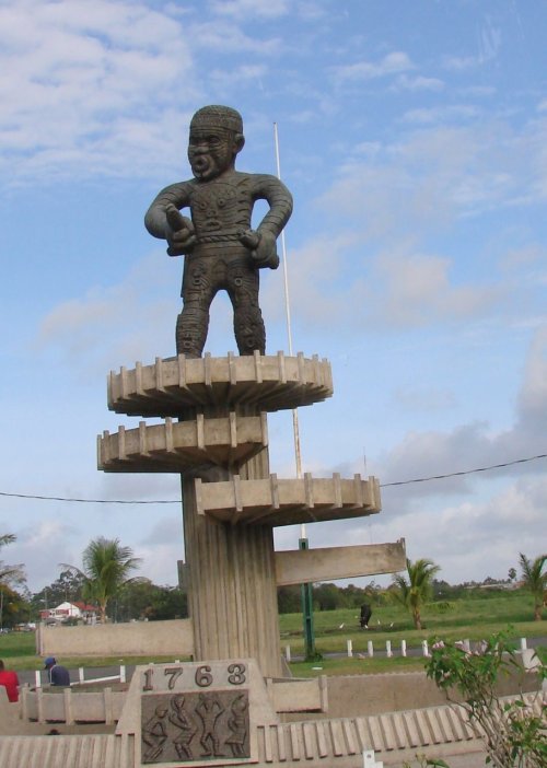 1763 monument guyana. ohsophaedrah: This monument in