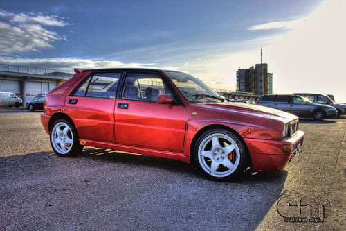 Red wine Starring Lancia Delta HF Integrale by eplusm Red wine