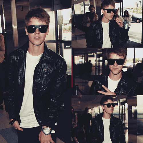 justin bieber smiling with glasses. #Justin Bieber #smile #cute