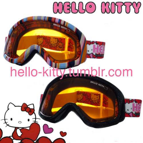 Hello Kitty Snowboarding Goggles