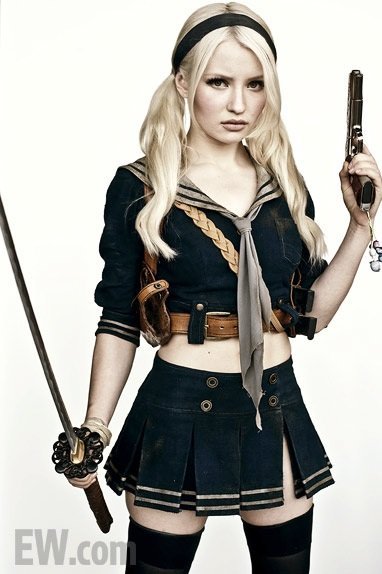 suicideblonde Emily Browning as Baby Doll in Sucker Punch this movie looks 