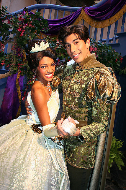 princess and frog tiana and naveen. Tiana and Naveen - Disneyland