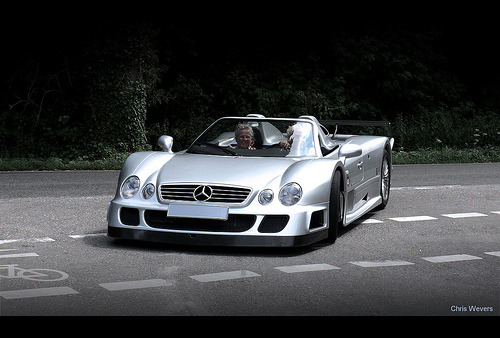 carpr0n Don't overthink Starring Mercedes AMG CLKGTR Roadster by