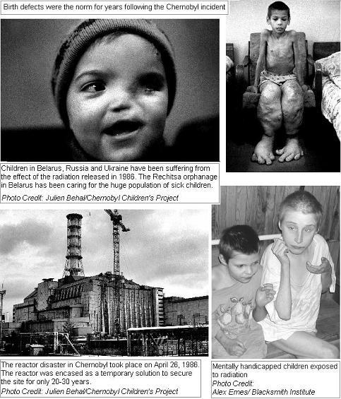 mutations from chernobyl. the accident at Chernobyl.