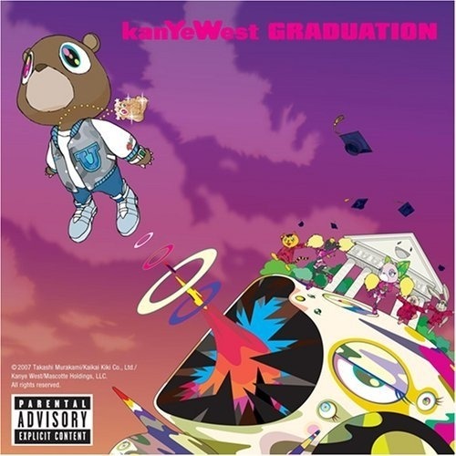 kanye west graduation artwork. Kanye West album cover