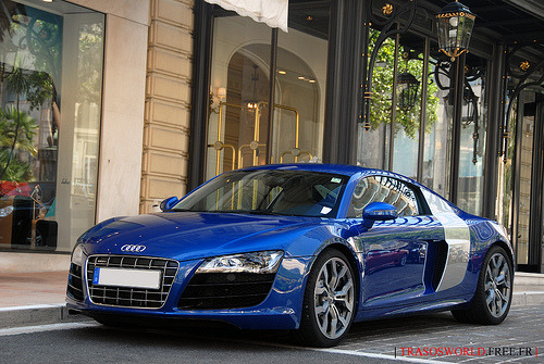 Posted 1 year ago Filed under audi r8 coupe blue supercar shopping 