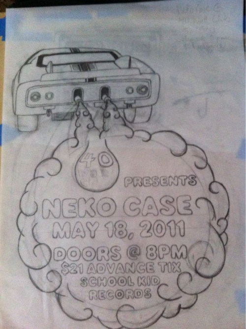 neko case poster. Progress on the Neko Case