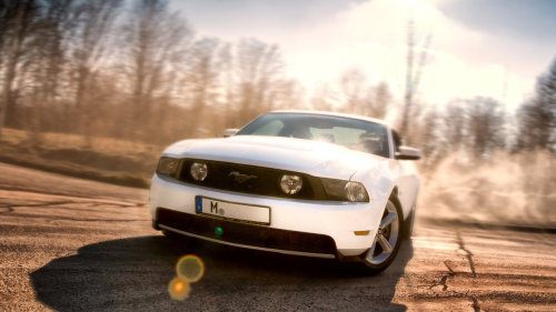 musclecarblog via 2011 Mustang GT drifting by blacksheepMUC on deviantART