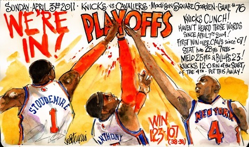 new york knicks 2011 playoffs. The New York Knicks have