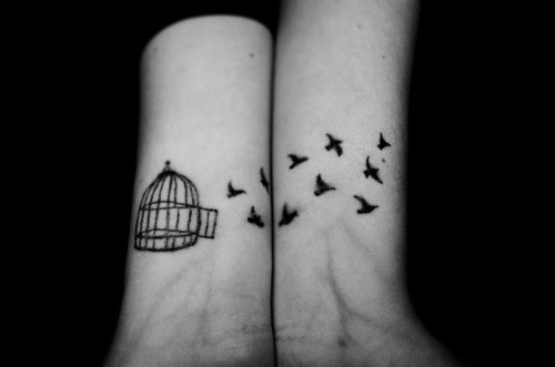 Bird cage tattoo 39s