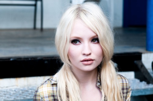 Emily Browning in a makup test for Baby Doll for Sucker Punch