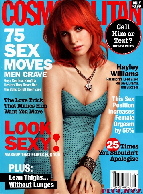 hayley williams cosmo cover 2011. Hayley Williams - Cosmopolitan