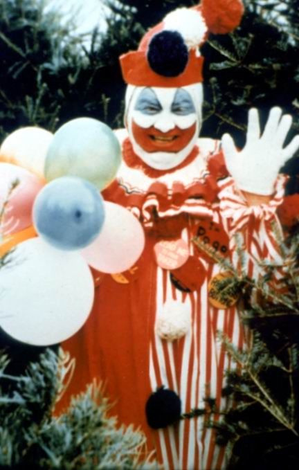 john wayne gacy clown costume. John Wayne Gacy liked to dress