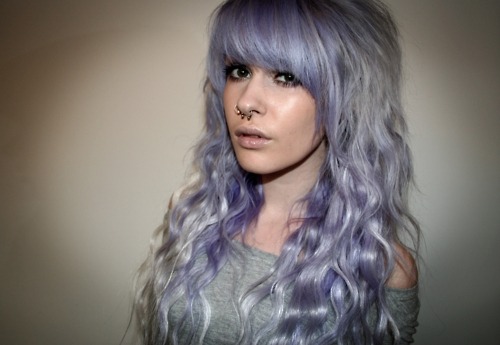 Hairstyles With Purple Hair. hairstyles Spikey Purple and