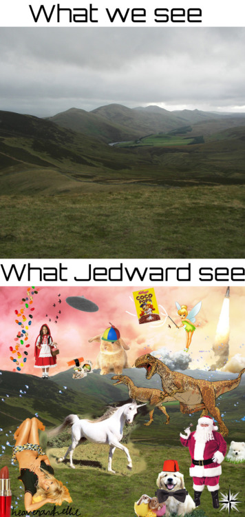 heavenandhellie:  Life through Jedward’s eyes 