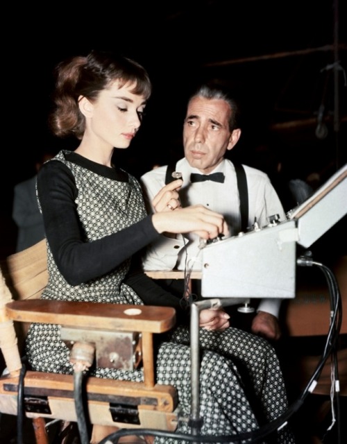 Sabrina 1954 Audrey Hepburn and Humphrey Bogart