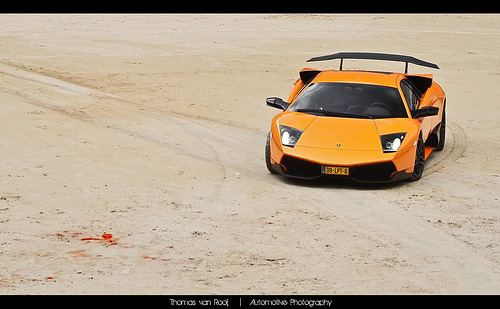Step in the arena Starring Lamborghini Murcielago LP6704 SV by Thomas van