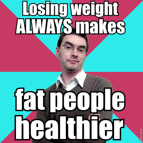 fat people with glasses. “fat people healthier”]