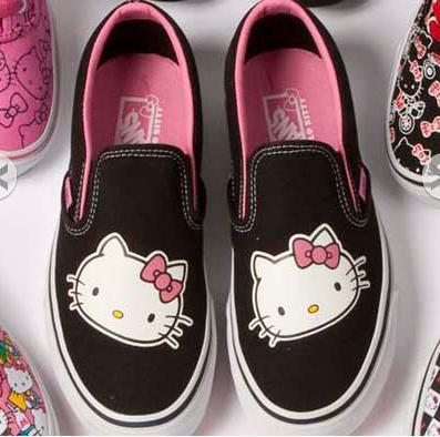 Hello Kitty Vans Shoes. VANS X HELLO KITTY!