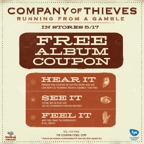company of thieves lead singer. tagged as: music. company of