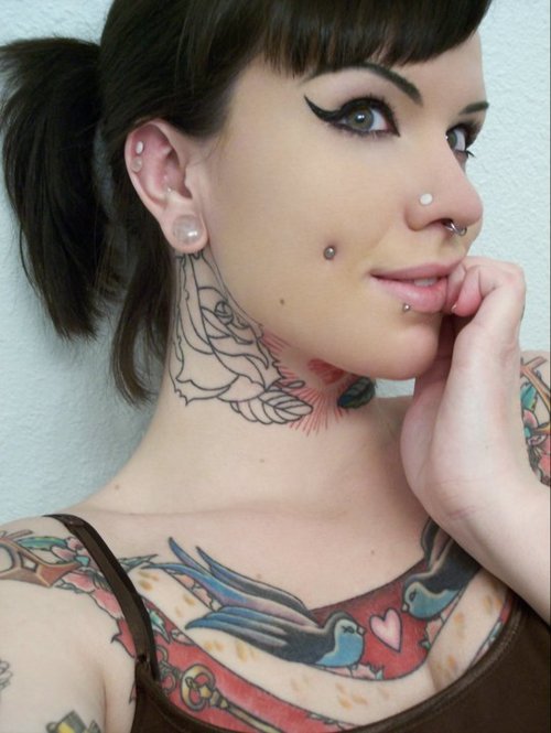 rose sleeve tattoos for women,