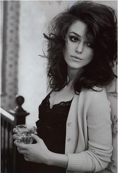 Keira Knightley Shooting Star photographed by Tesh Vogue UK July 2004