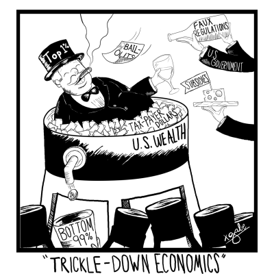 trickle down economics. “Trickle-Down Economics”