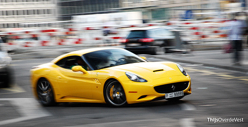 Posted 11 months ago Filed under ferrari california coupe car yellow 