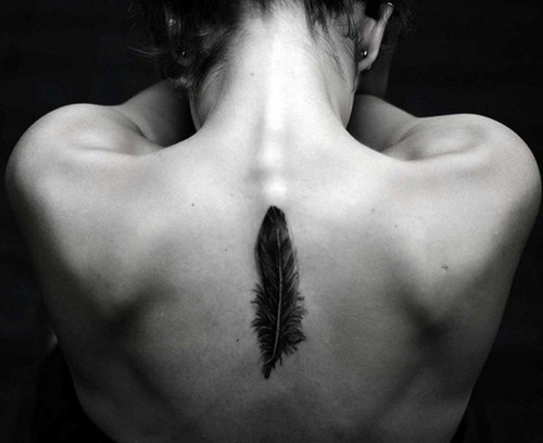 feather tattoo xx via actuallyseriously