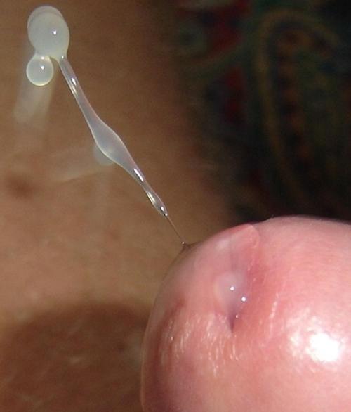 Awesome closeup pic of cum shooting out