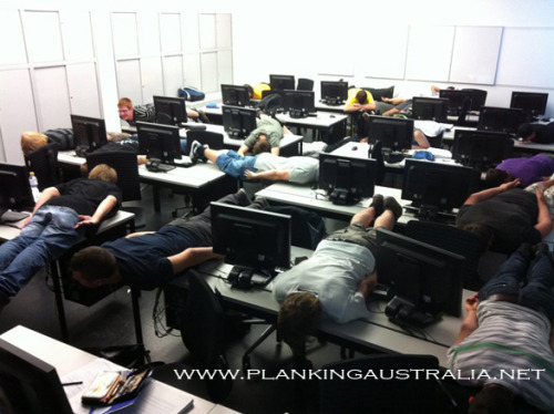 planking australia. Planking Australia