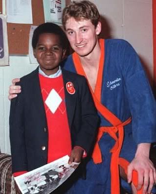 Gary Coleman and Wayne Gretzky(submitted by Mike)
