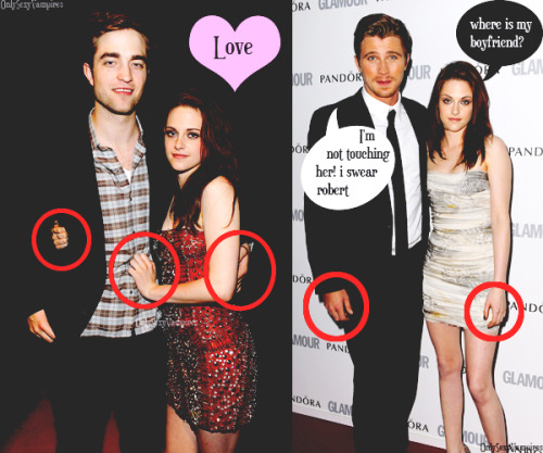 loving-kristen:

onlysexyvampires:

i´m not touching her! i swear…

 No he wouldn’t dare :)

THIS IS SO SILLY , BUT FUNNY