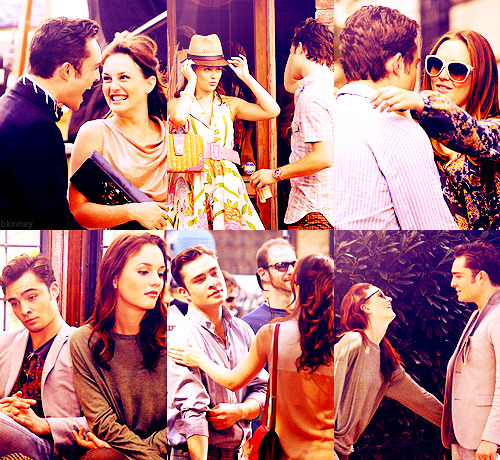 Six favorite pictures Ed Westwick Leighton Meester