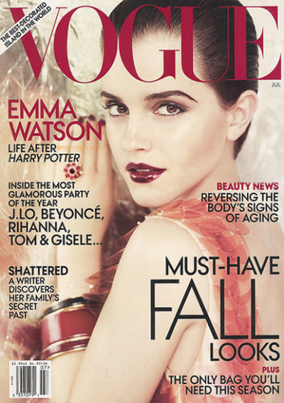 emma watson vogue us. Emma Watson covers “Vogue” US