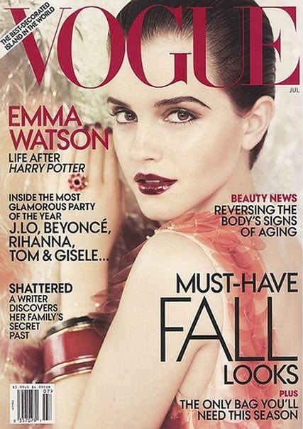 emma watson vogue 2011 photoshoot. Emma Watson for Vogue July