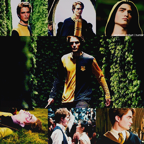 Cedric Diggory: Harry Potter and The Goblet of Fire ↳ Robert Pattinson Characters