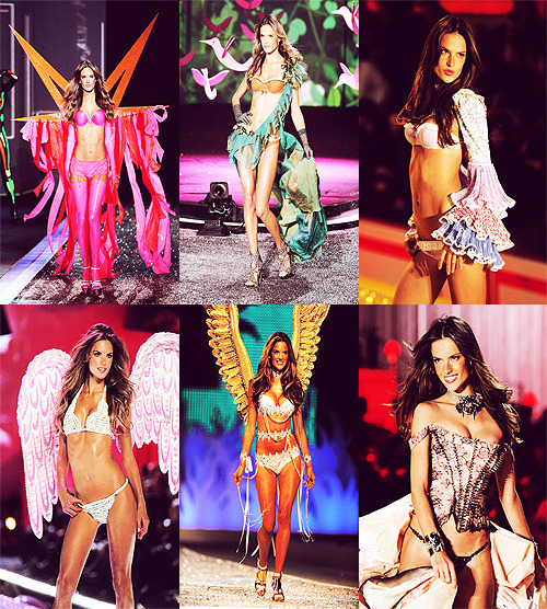 Top 6 Pictures - Alessandra Ambrosio (VSFS Runway)