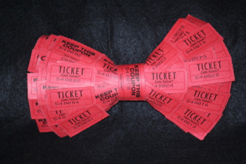 Raffle Ticket Bowtie Design and Created by Jared Jonté Jacobs
Photography by Jared Jonté Jacobs