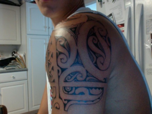 The back of my first tattoo
