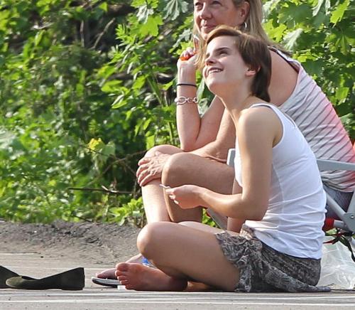 The much requested Emma Watson and as far as I'm aware her only sole shot