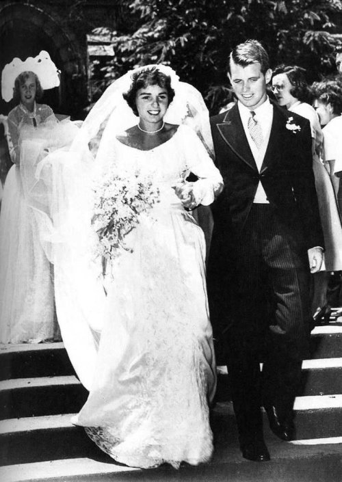 andmarriage Celebrity wedding Robert F Kennedy and Ethel Skakel